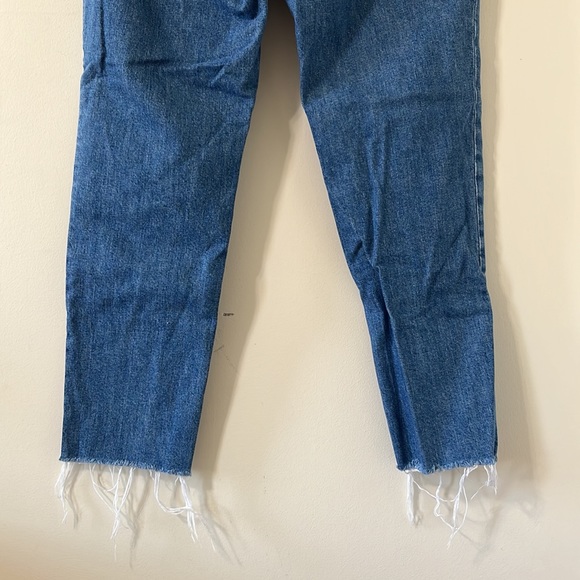 Everlane The Curvy Cheeky Medium Wash High Waist Denim Jean Size 30 Regular - Picture 11 of 13